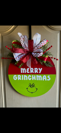 "Merry Grinchmas"  Door Hanger